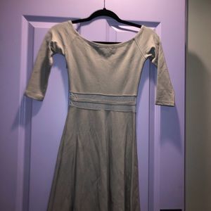 Grey Skater Dress